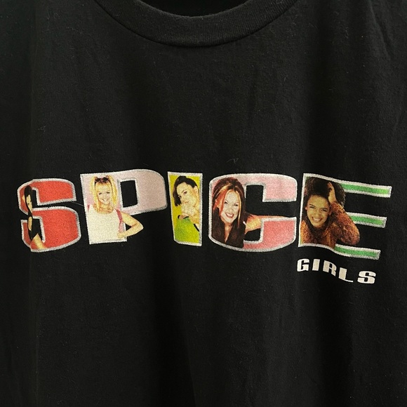 Vintgage Y2K Spice Girls Band Tee Short Sleeve Large Pacific - Picture 3 of 4